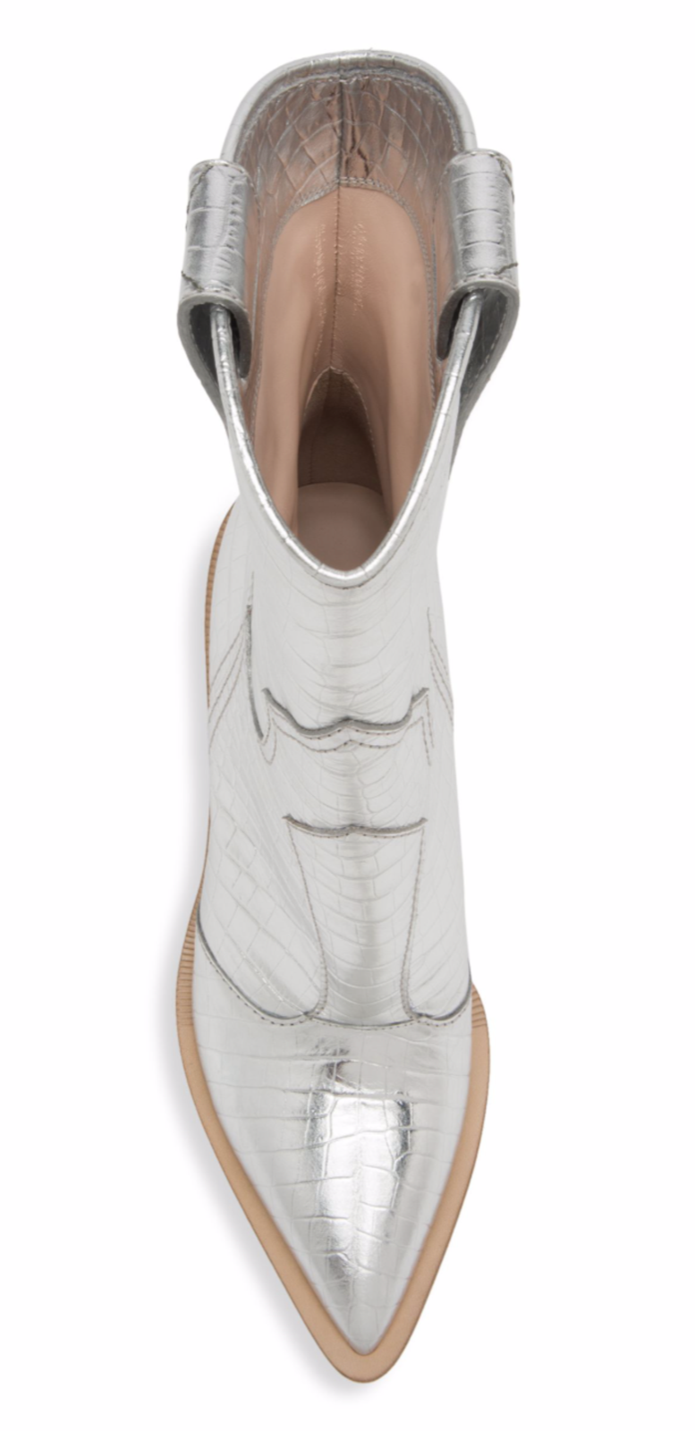 fendi metallic cowboy boots